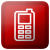 Red-cell-phone-icon